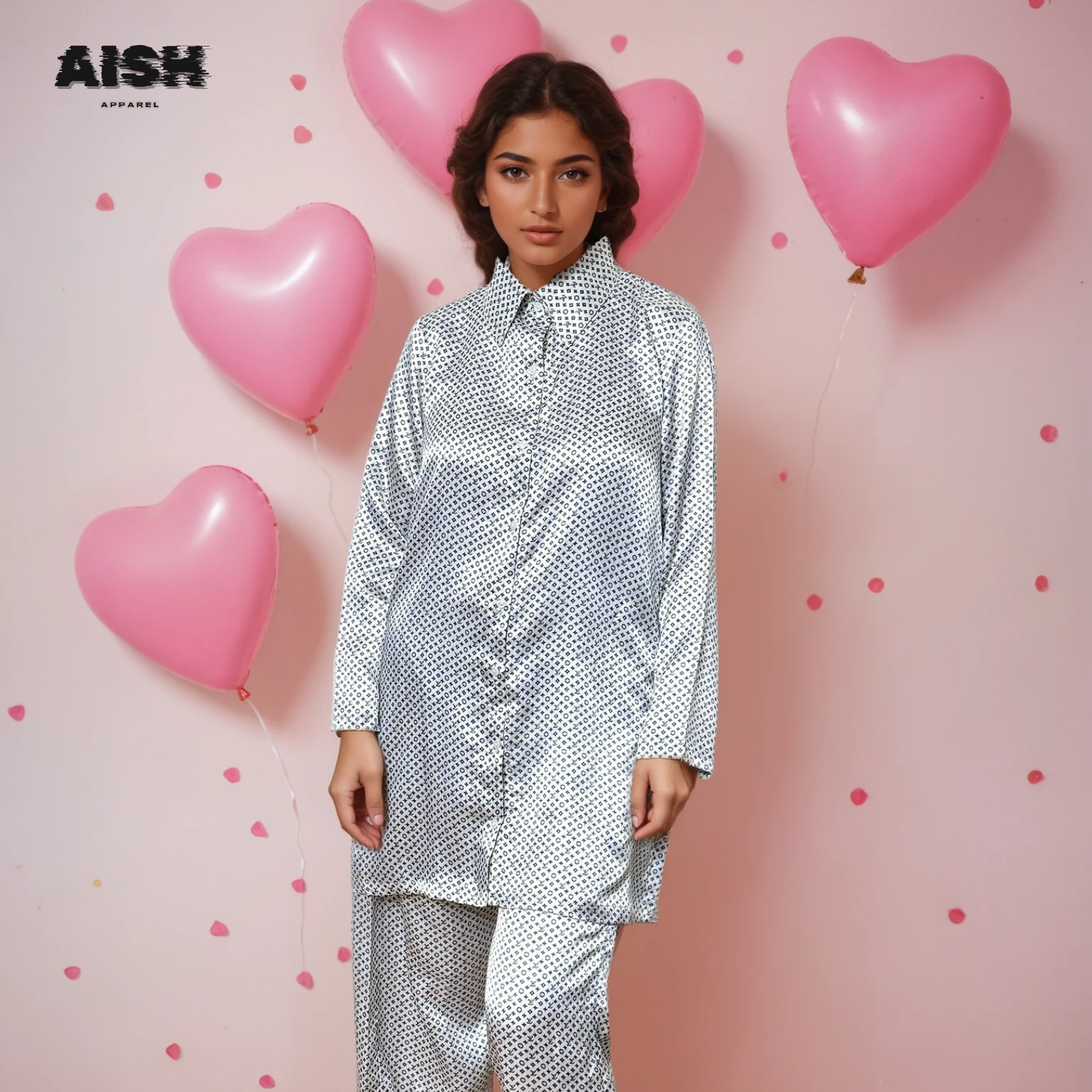 White Silk CO-Ord